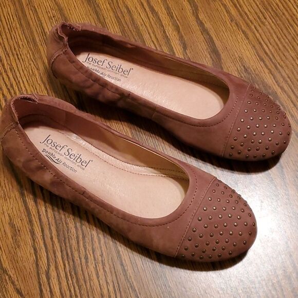 JOSEPH Seibel suede ballerina slippers size 38. NWOB - Picture 1 of 7